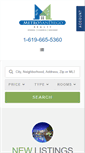 Mobile Screenshot of metrosandiegorealty.com